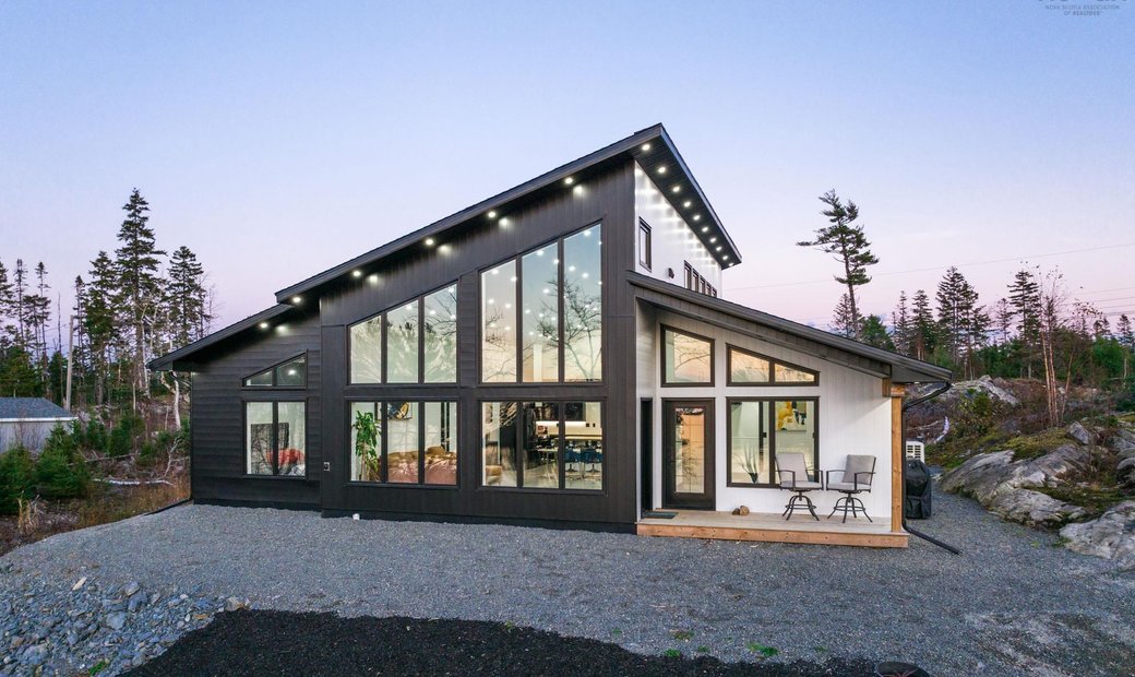 Live Your Luxury Lakeside In This Custom In Mount Uniacke, Nova Scotia