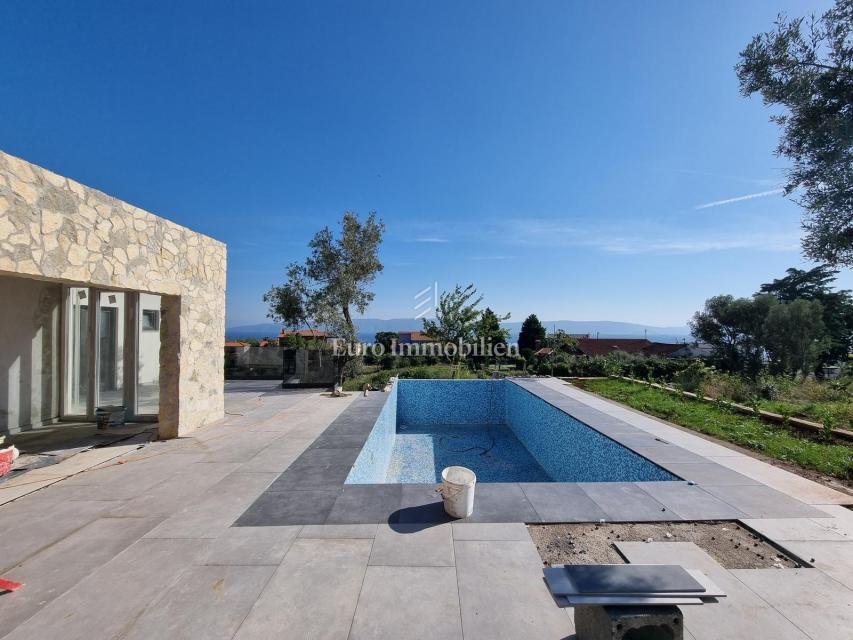 Modern House With Sea View And Infinity Pool In Labin, Istria County, Croatia For Sale (13770217)