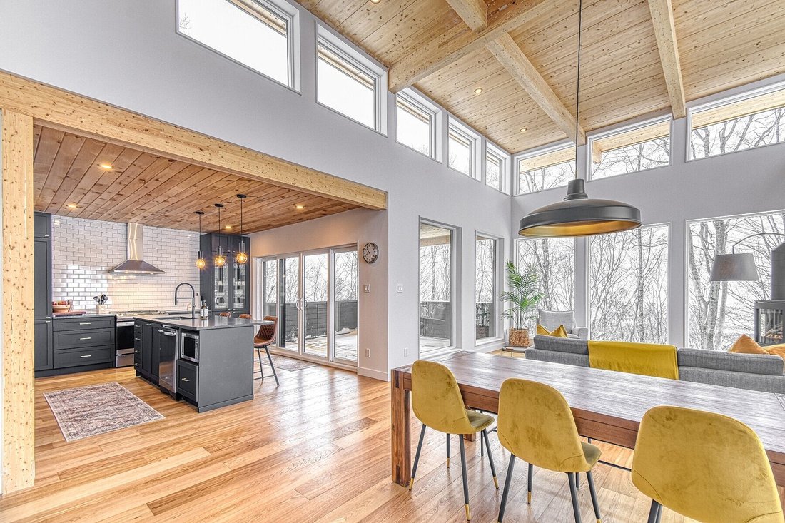 Saint Donat, Lanaudière In Saint Donat De Montcalm, Quebec, Canada For