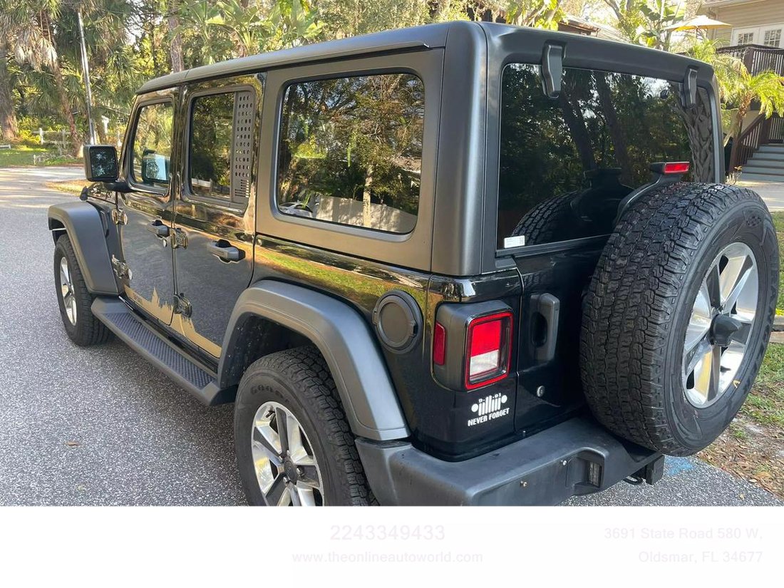 2018 Jeep Wrangler In Oldsmar, Fl, United States For Sale (13788545)