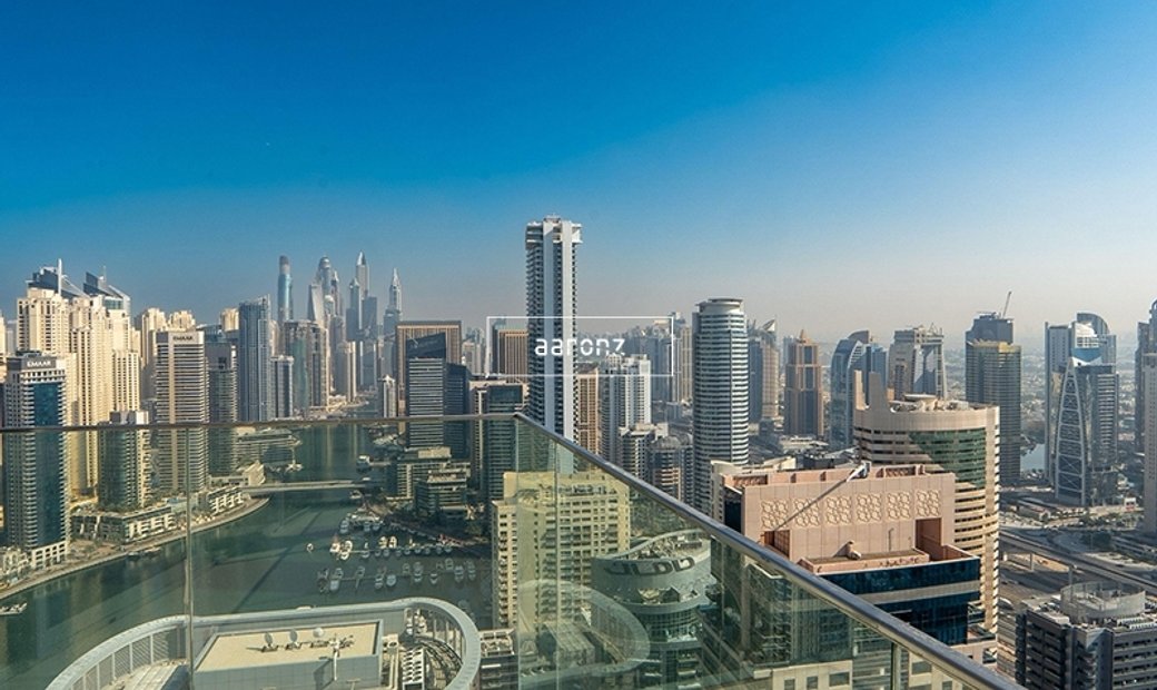 View of High Rise | Modern | Premium Marina View In Dubai, Dubai, United Arab ...