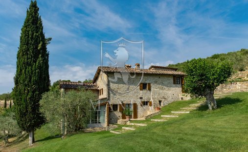 Maisons de campagne à Radda in Chianti, Toscane, Italie 1