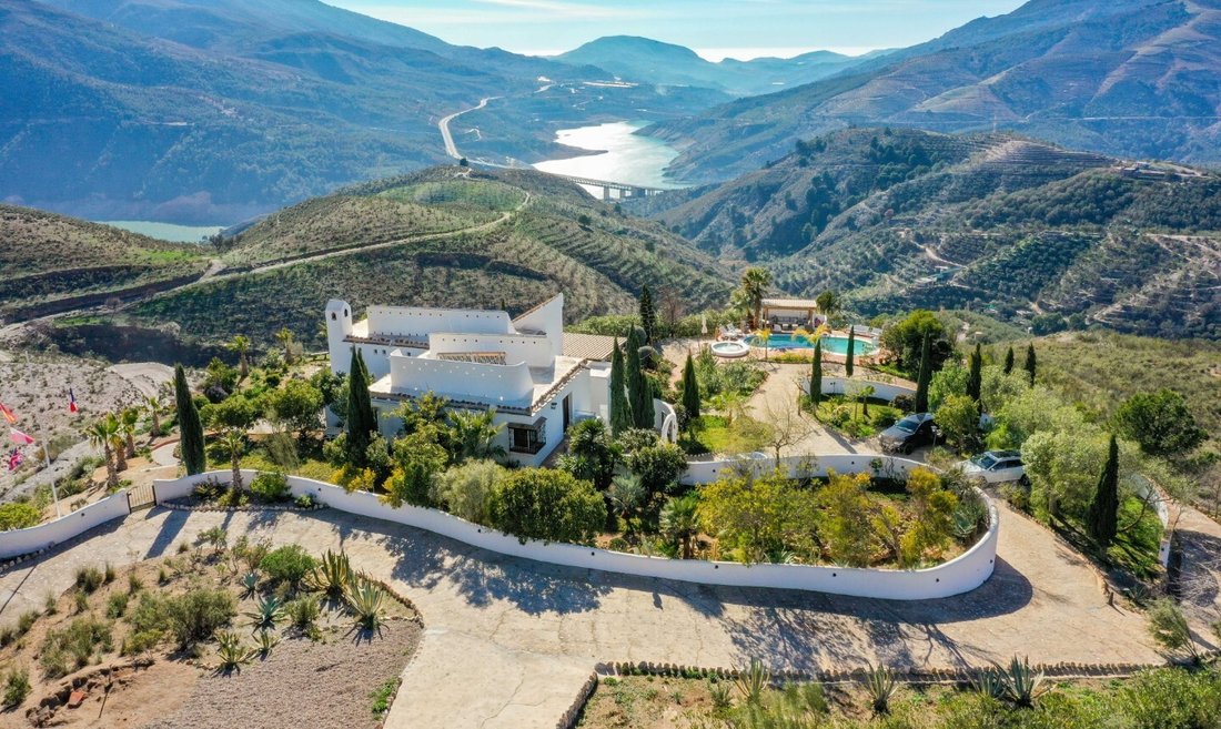 Luxury Andalusian/Ibicencan Style Villa, In Lanjarón, Andalusia, Spain ...