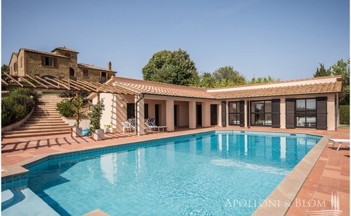 Casa de Campo en Montepulciano, Toscana, Italia 1