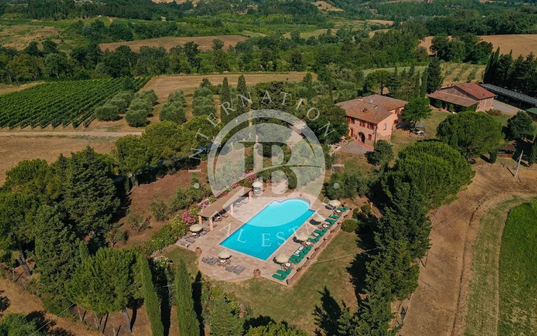 Villa a Peccioli, Toscana, Italia 2 - 13796544