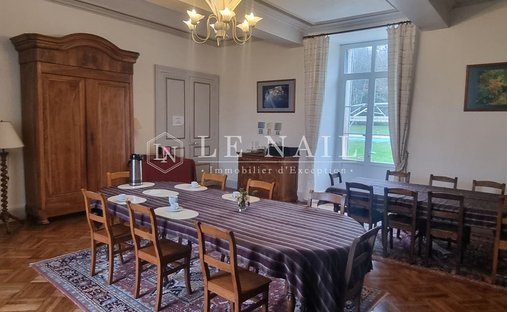 Indre: 19th Century Castle With Outbuildings