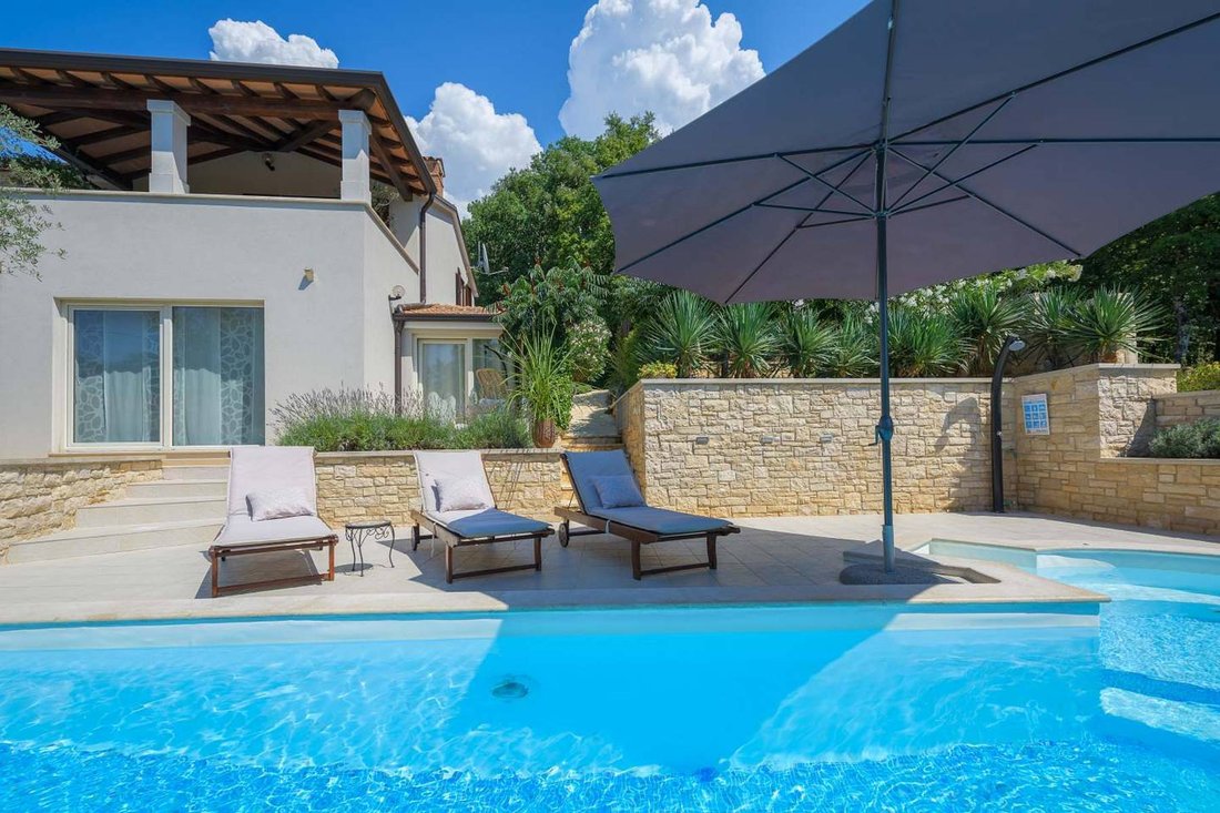 Villa en Baderna - Mompaderno, Istria, Croacia 5 - 13811953