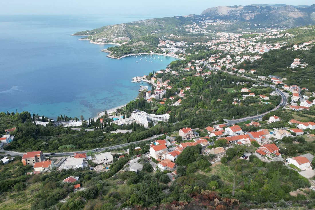 Mlini, Stone House With A Plot Of In Mlini, Dubrovnik Neretva County