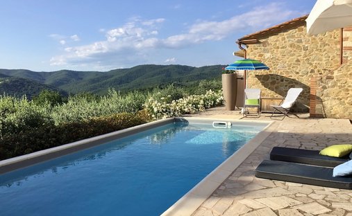 Medieval Castle For Sale Between Chianti And Valdambra, Tuscany