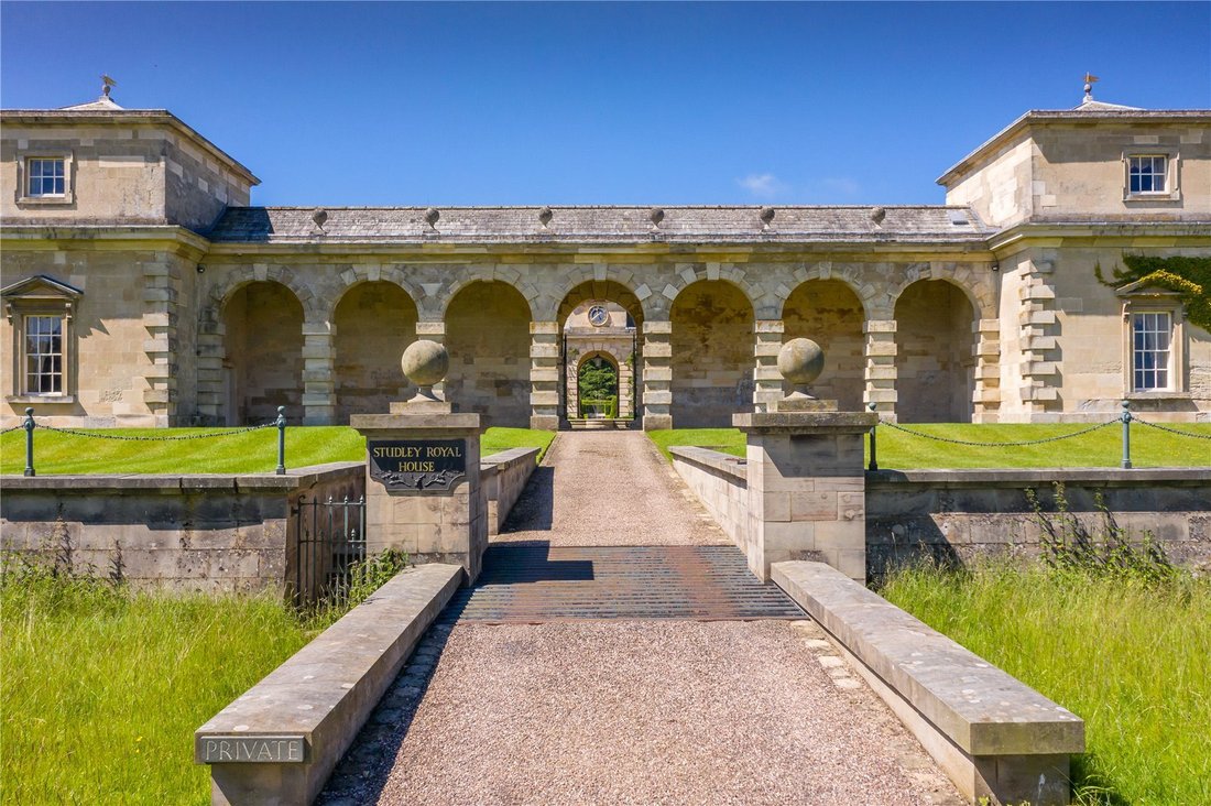 Studley Park, Ripon, North Yorkshire In Studley Royal, England, United