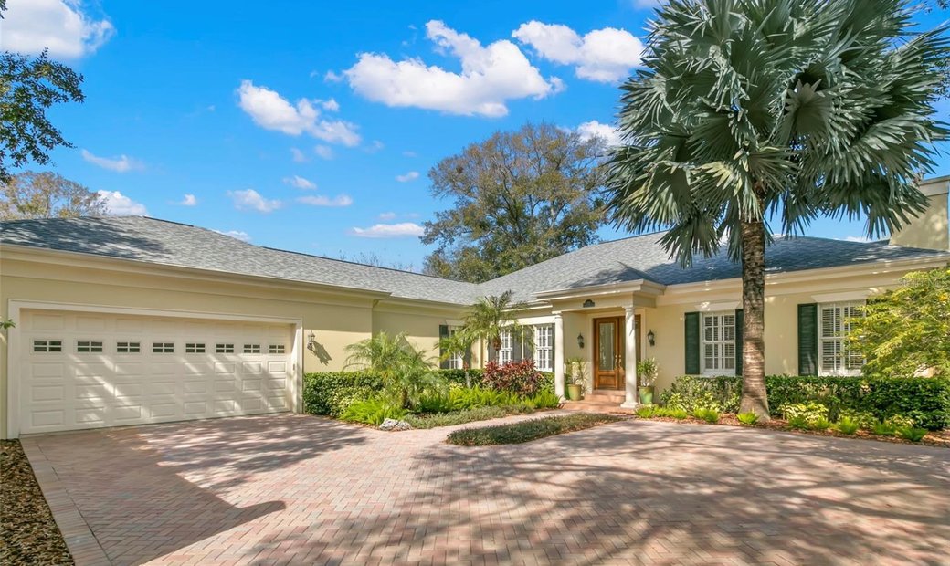 Rare Single Story Home In Coveted Golfview In Tampa, Florida, United