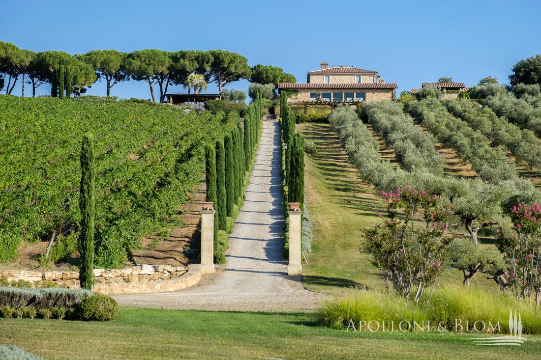 Villa à Massa Marittima, Toscane, Italie 1 - 12894460