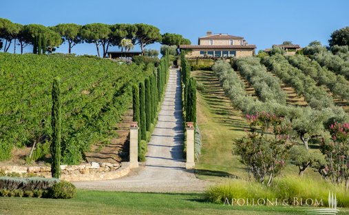 Villa à Massa Marittima, Toscane, Italie 1