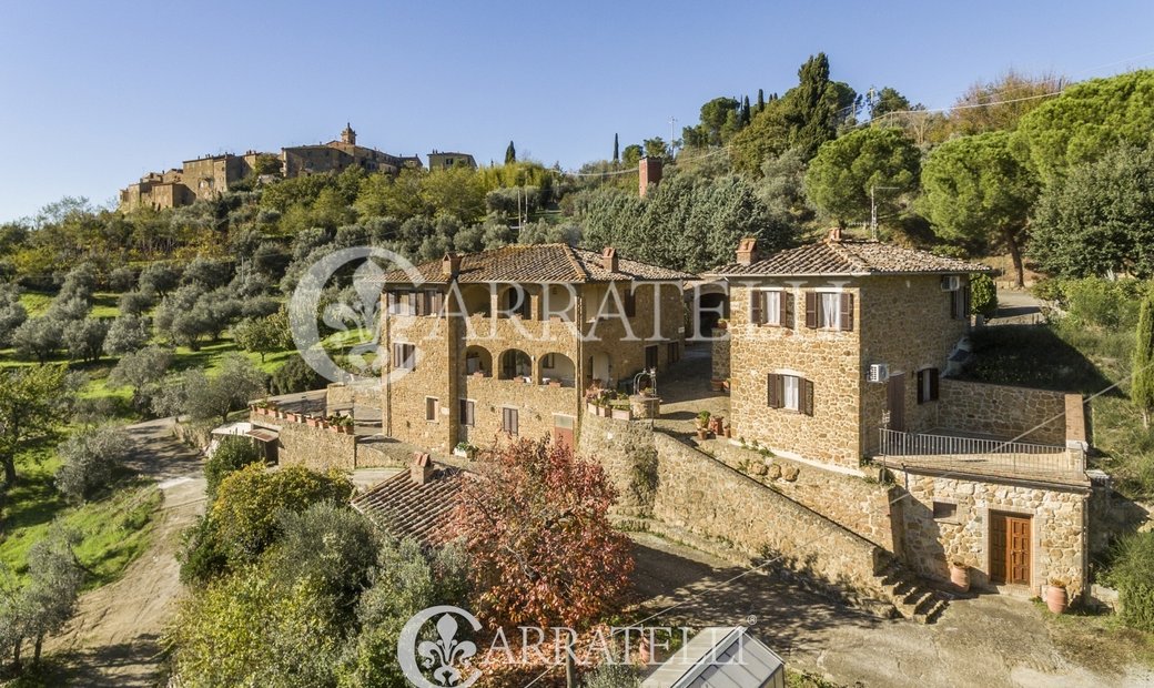Rural Home On Sale Trequanda (Si) , In Castelmuzio, Tuscany, Italy For Sale (13540528)
