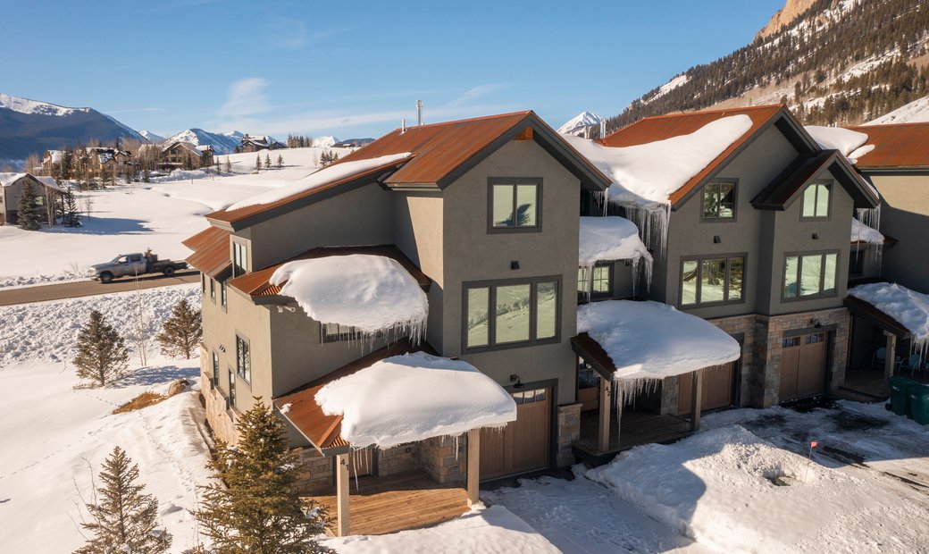 New Construction Townhouse Located At In Crested Butte, Colorado