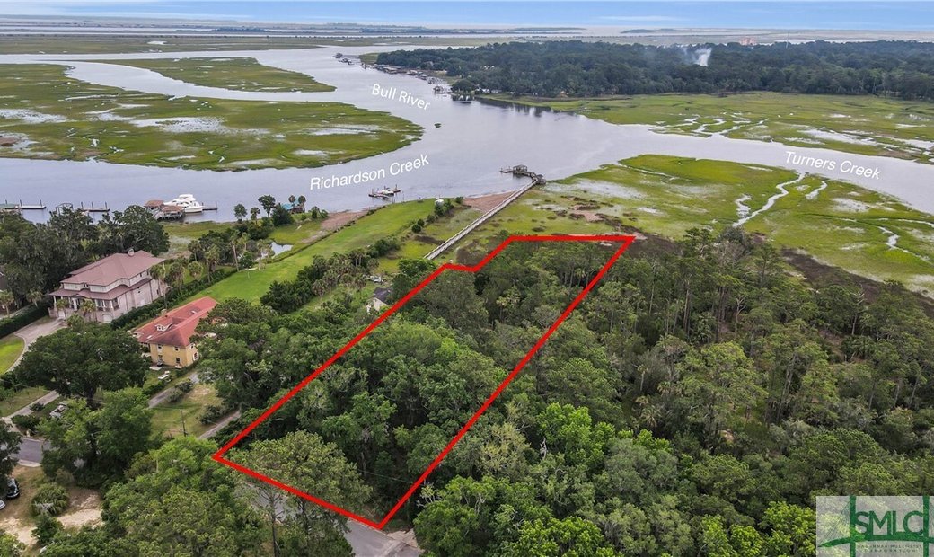 Rare Waterfront Lot On Whitemarsh Island In Savannah, United