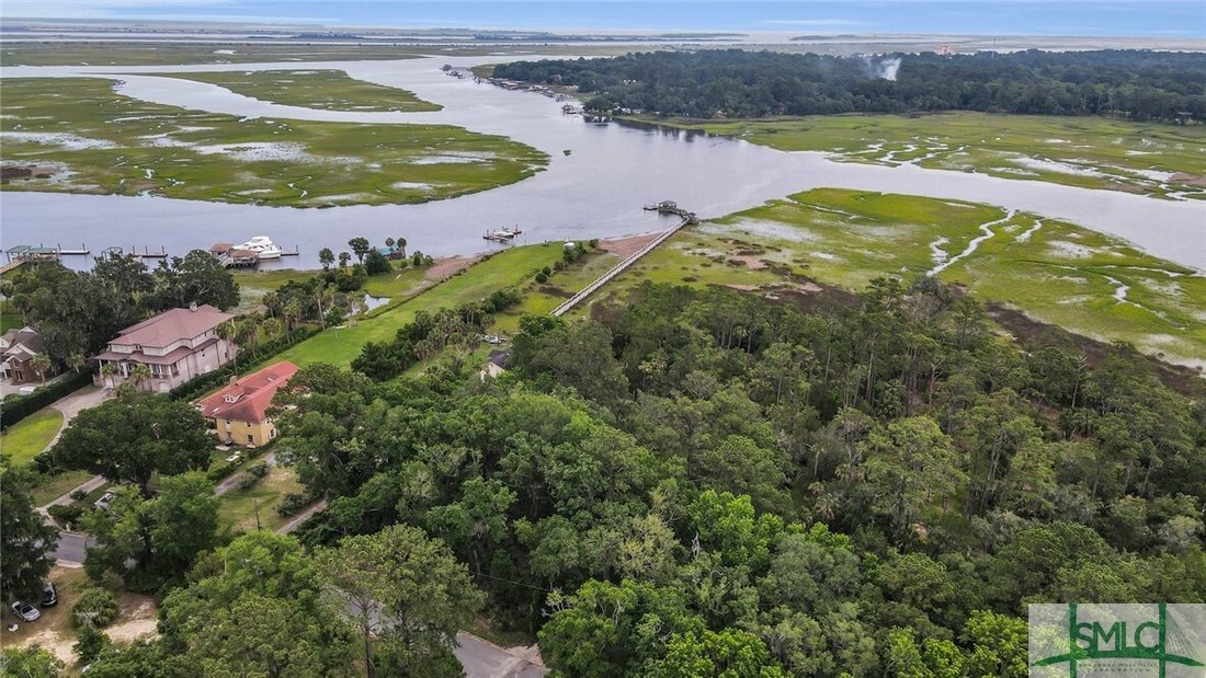 Rare Waterfront Lot On Whitemarsh Island In Savannah, United