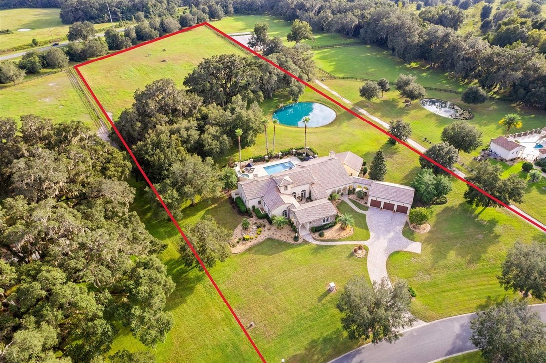 Custom Tuscan Estate In Ocala Horse In Dunnellon, Florida, United