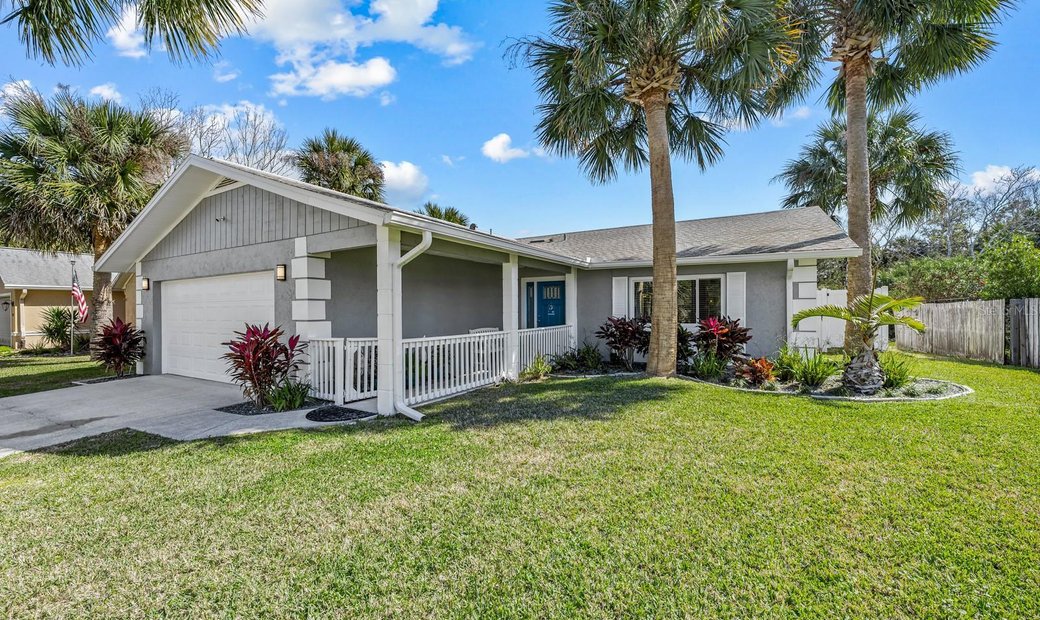 Salt Water Canal Home With Boat Dock! In Palm Coast, Florida, United States For Sale (13847928)