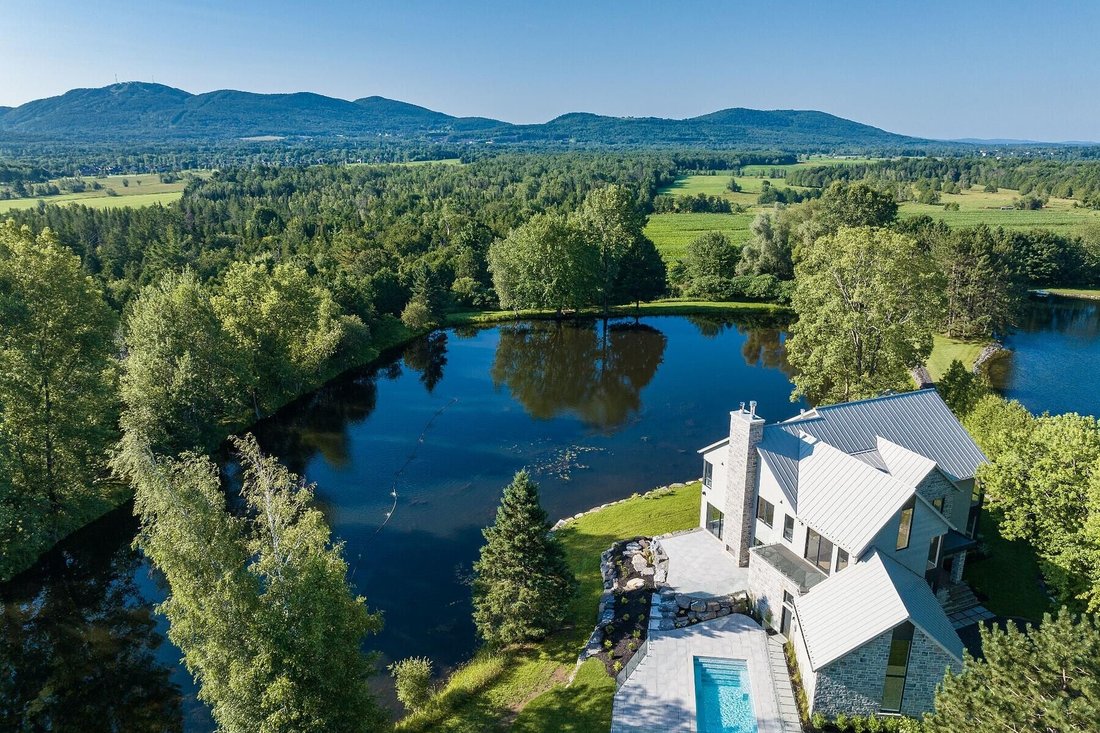 Exquisite Lac Front Property In Bromont, Quebec, Canada For Sale (13866598)