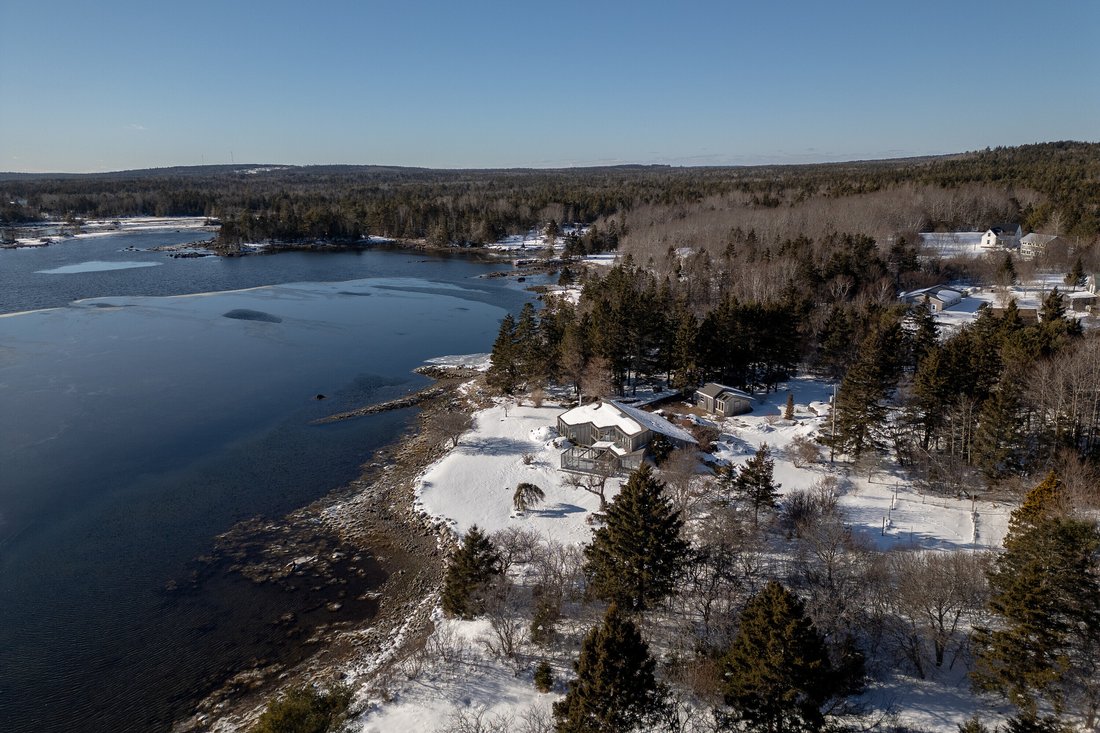 Contemporary Oceanfront Home In Voglers Cove, Nova Scotia, Canada For