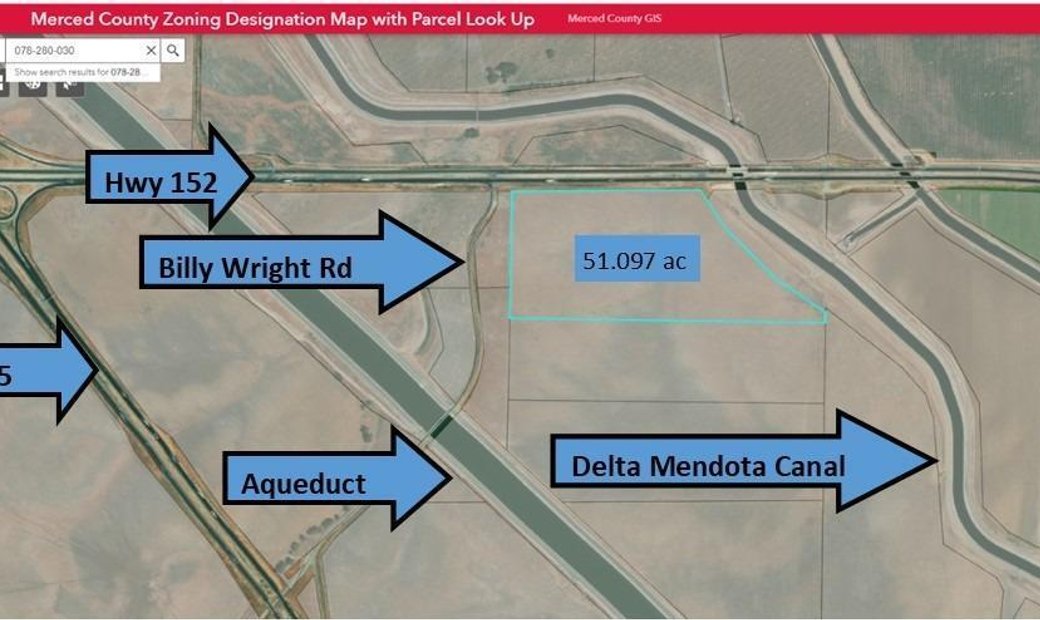 Land Agricultural (Not Zoned) In Gustine, California, United States For
