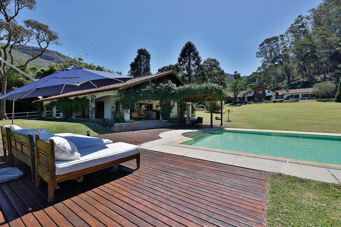 Country Home With Stables, In Teresópolis, State Of Rio De Janeiro