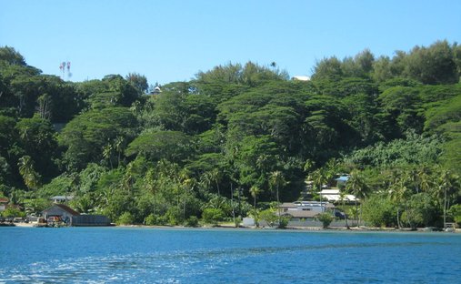 Land in Bora-Bora, Leeward Islands, French Polynesia 1