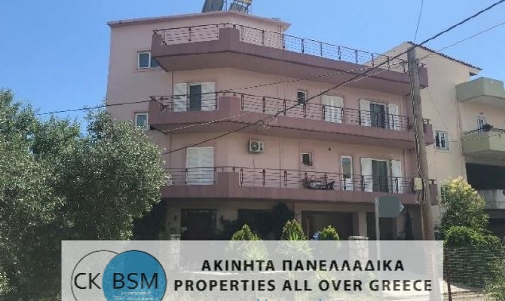 Residential Building With Three Apartments In Kalamata In Mpournias