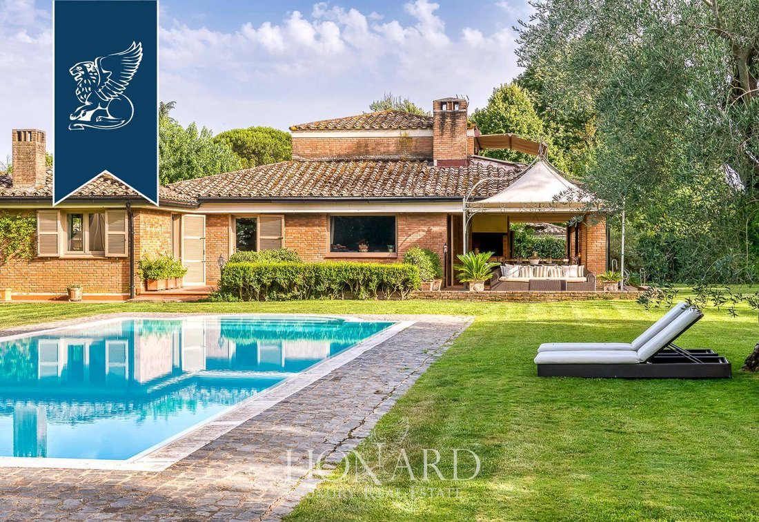 Stunning Villa With Pool In Rome's Olgiata Area In Rome, Lazio, Italy ...
