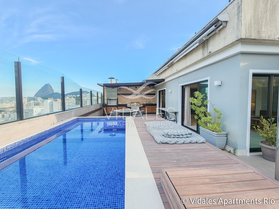 Beautiful view of Luxury Private Penthouse Rio De Janeiro