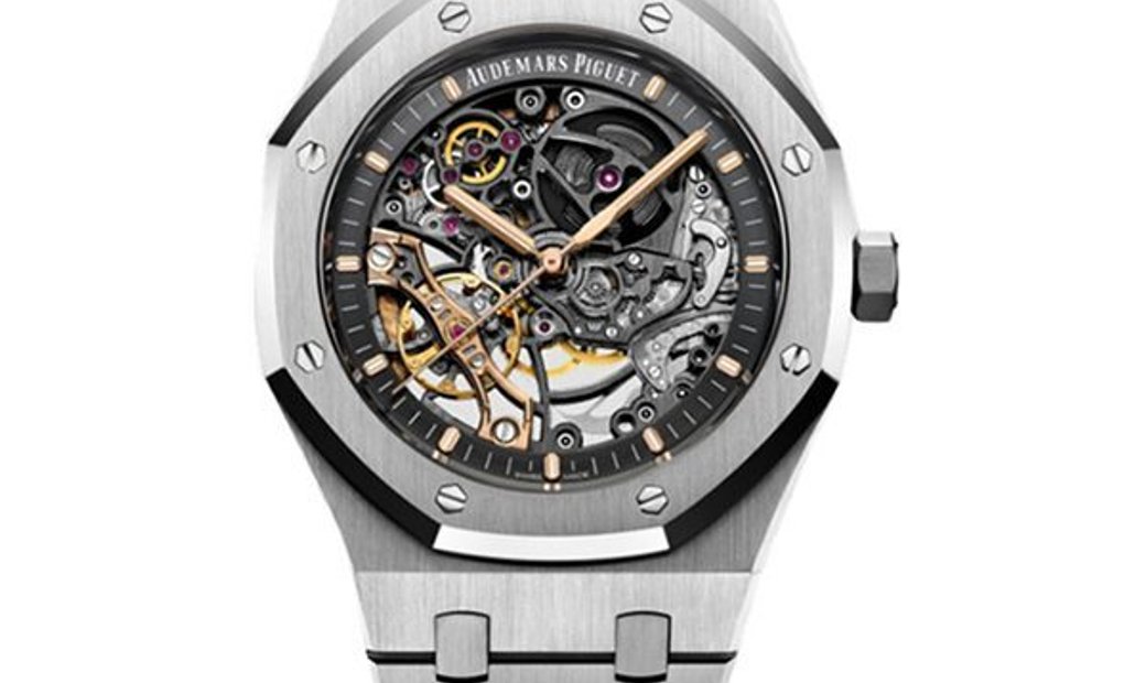 Audemars piguet shop skeleton stainless steel