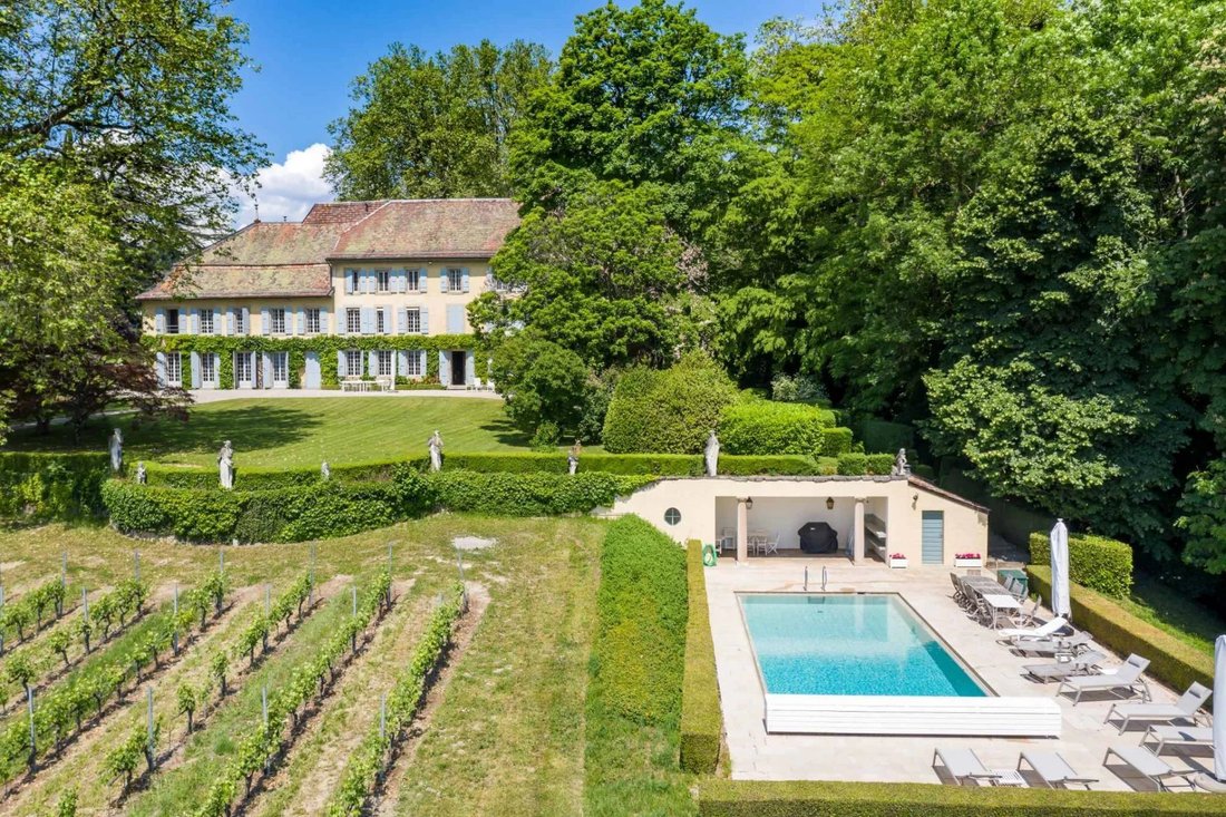 Exceptional And Rare Property For Sale In Rolle, Vaud, Switzerland For