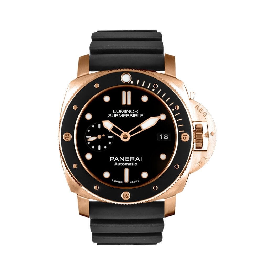 Panerai Luminor Submersible 1950 3 Days Automatic Oro Rosso 42 Mm