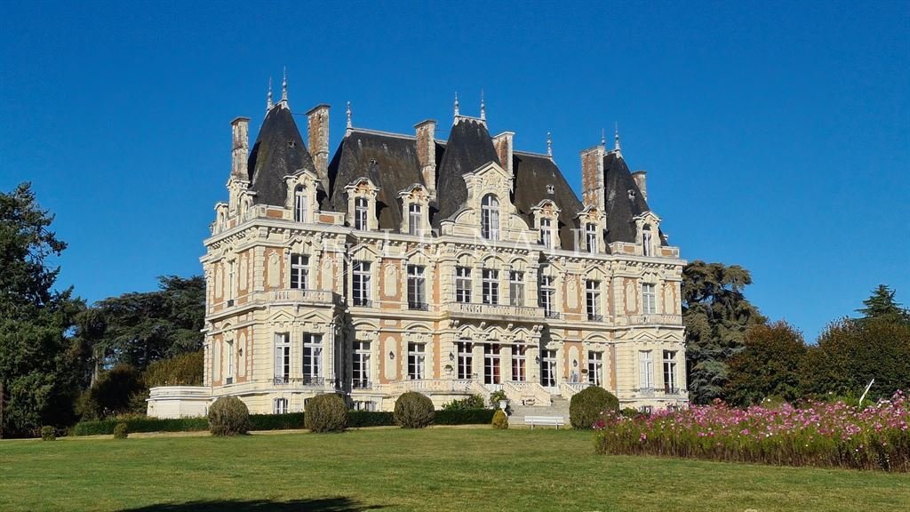 Magnificent 19th C. Chateau For Sale In In écouflant, Pays De La Loire ...