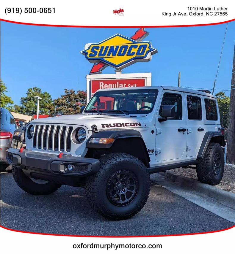 2023 Jeep Wrangler In Oxford, Nc, United States For Sale (13928378)