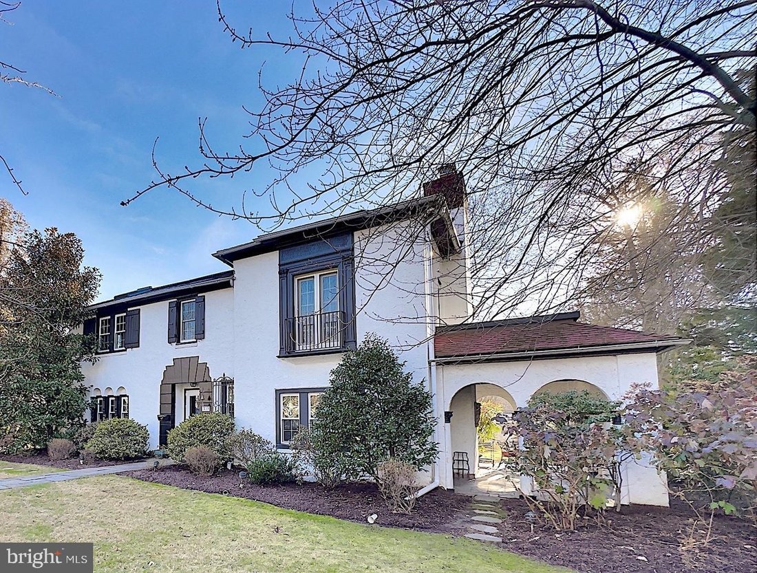 Mediterranean Style Luxurious In Merion Station, Pennsylvania, United