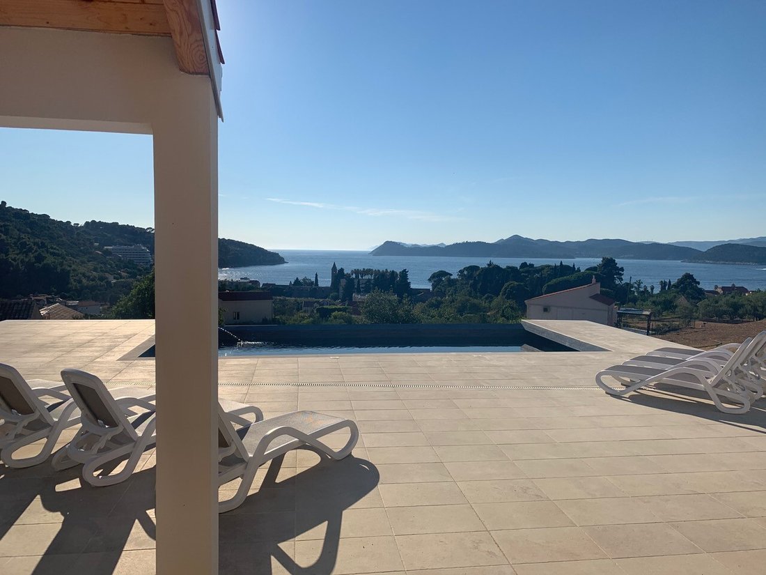 Luxury Stone Villa With A Heated In Lopud, Dubrovnik Neretva County