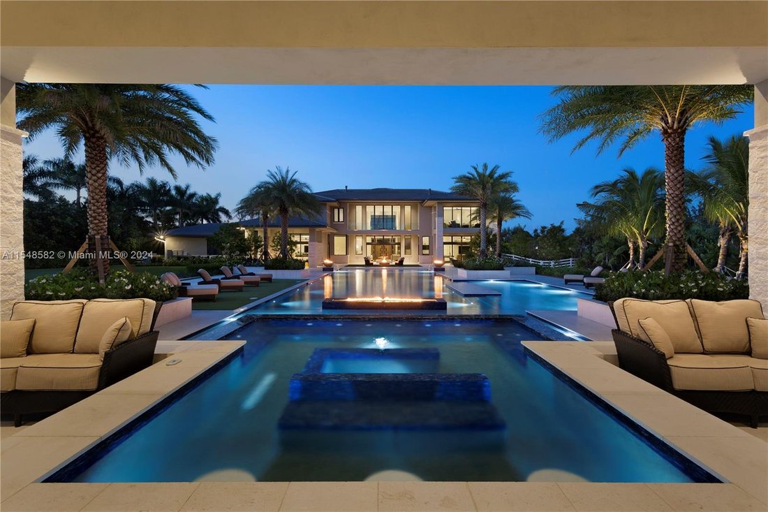 Florida Ranch Mansion House Southwest Ranches In Southwest Ranches, Florida, United States ...