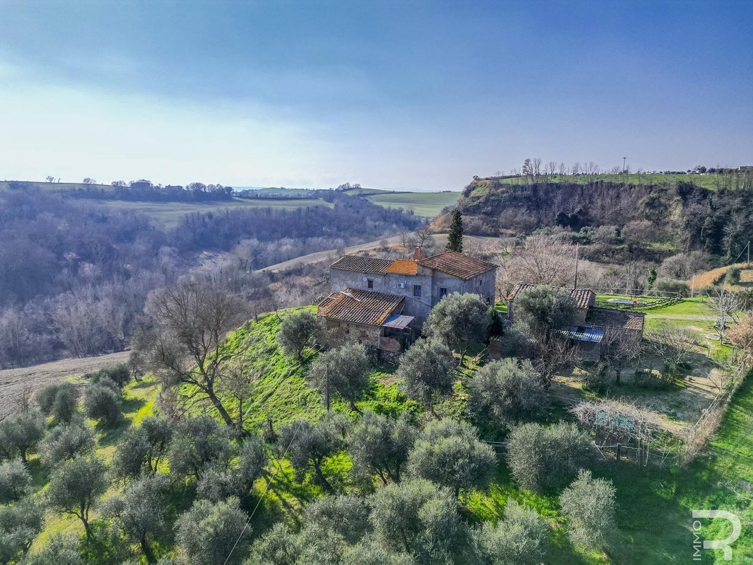 Farm Ranch in Asciano, Tuscany, Italy 1 - 13975100