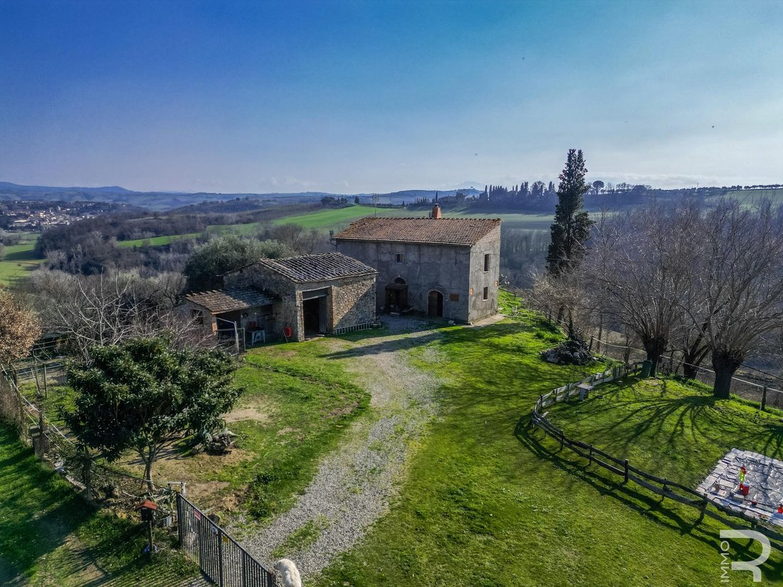 Farm Ranch in Asciano, Tuscany, Italy 2 - 13975100
