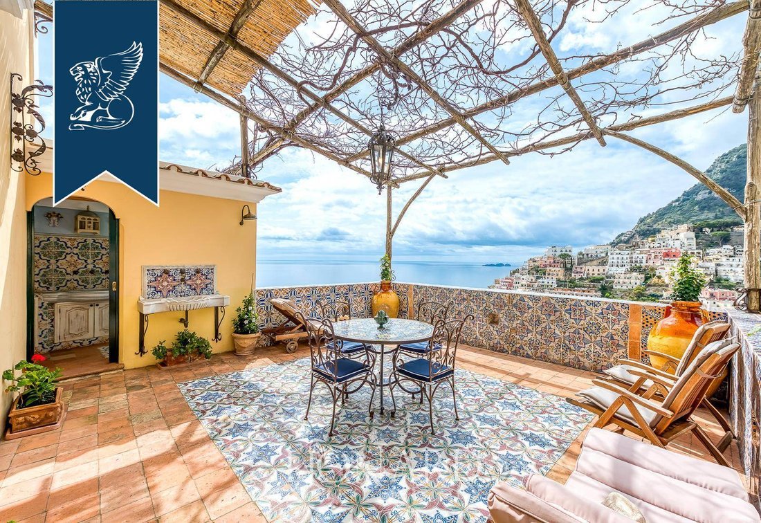 Stunning Estate With A Panoramic View In Positano In Positano, Campania ...