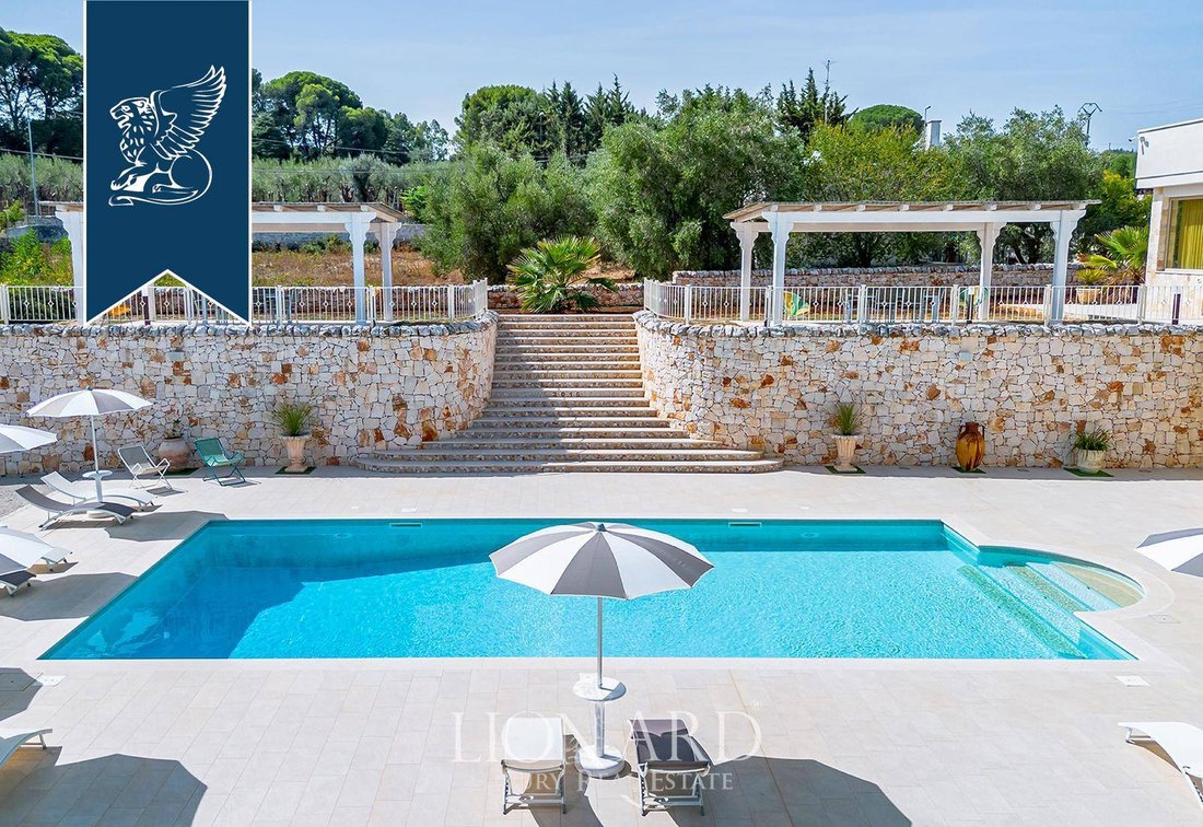 Charming Luxury Villa With A Pool For Sale In Ostuni In Apulia, Italy ...