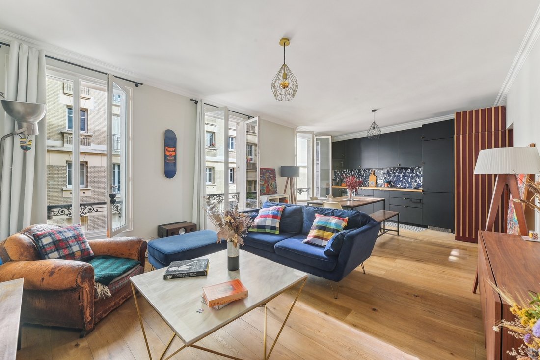 Wohnung in Amiraux-Simplon-Poissonniers, Paris 18e Arrondissement, Paris 1 - 13993207