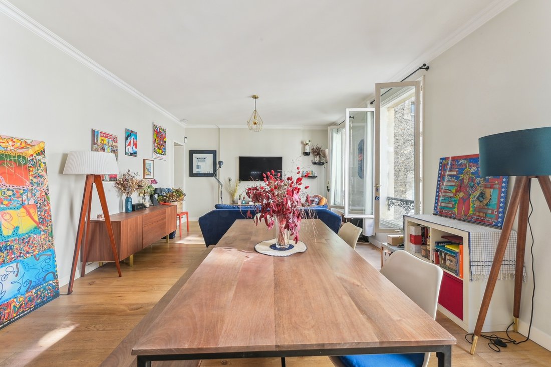 Wohnung in Amiraux-Simplon-Poissonniers, Paris 18e Arrondissement, Paris 5 - 13993207