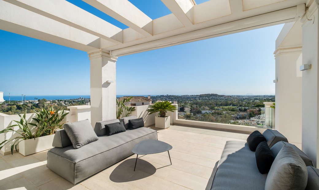 Luxury Penthouse With Amazing Sea Views In Nueva In Marbella, Andalusia ... - Penthouse Apartments With Breathtaking Tropical Views