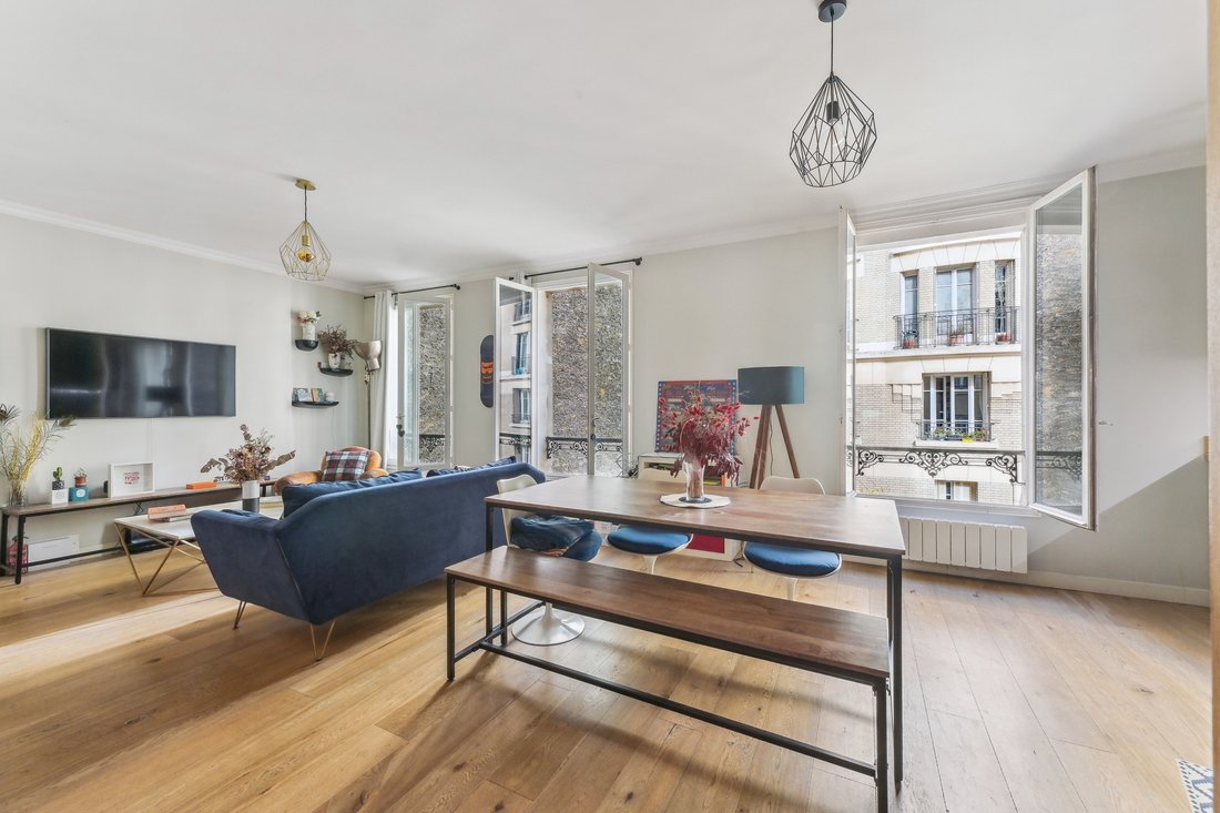 Wohnung in Amiraux-Simplon-Poissonniers, Paris 18e Arrondissement, Paris 2 - 13993207