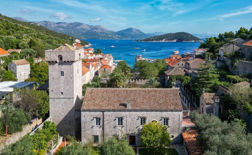 Castle in Šipan, Dubrovnik-Neretva County, Croatia 1