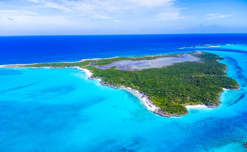 Isola privata in Rat Cay, Exuma, Bahamas 1