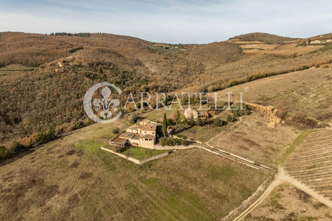 Corps de ferme à Radda in Chianti, Toscane, Italie 5 - 13585576